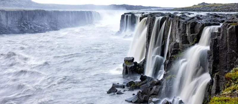 cascadas más impresionantes del mundo. Dettifoss Falls