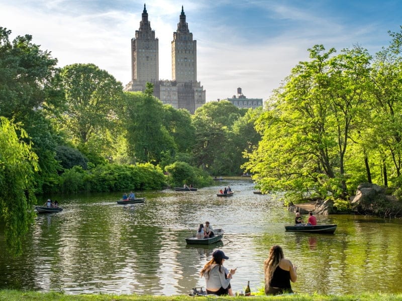 Primavera en Nueva York, Central Park