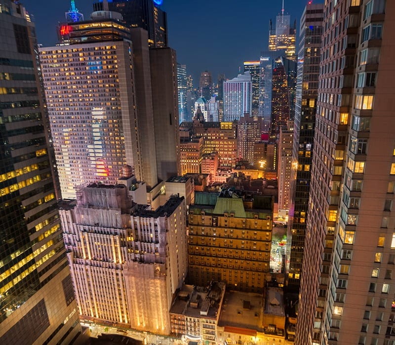 Nueva York de noche
