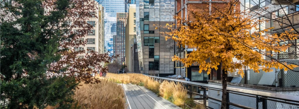 High Line Walk in New York