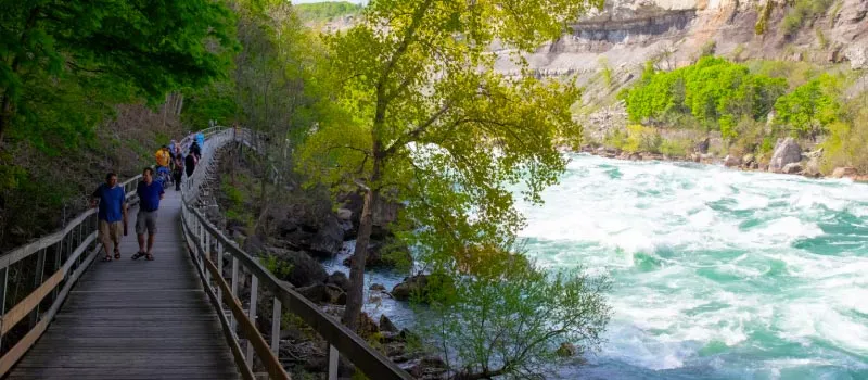 niagara falls White Water Walk