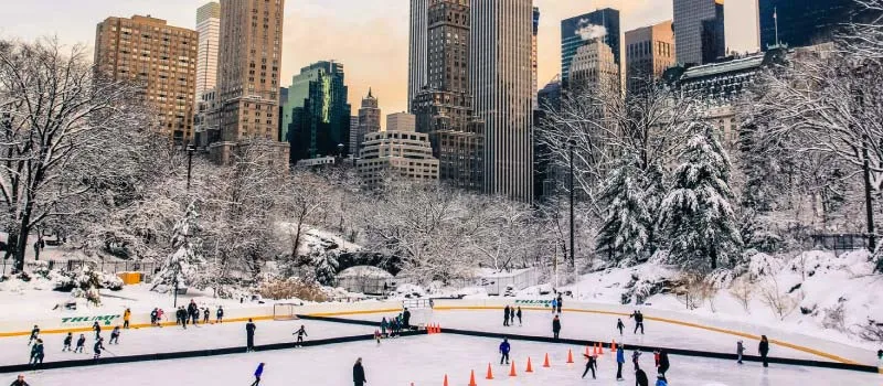 Ice skating - New York