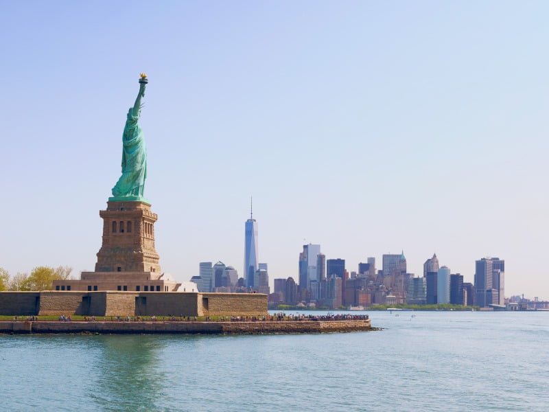 Family Vacation in New York - Liberty Island