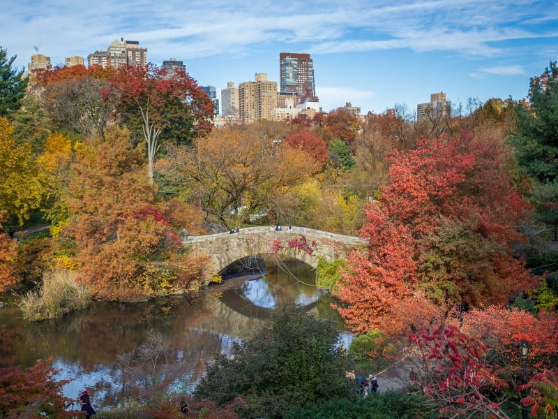 October in New York City