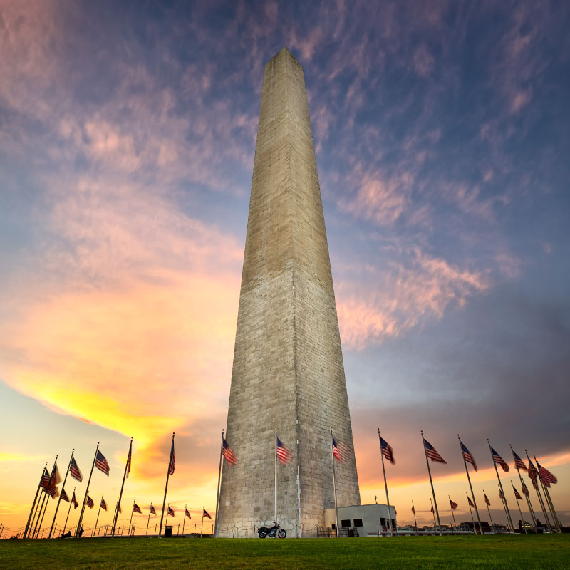 Monuments in Washington DC