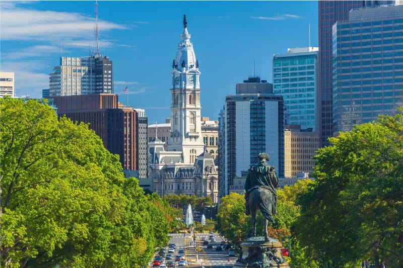 Boston And Philadelphia